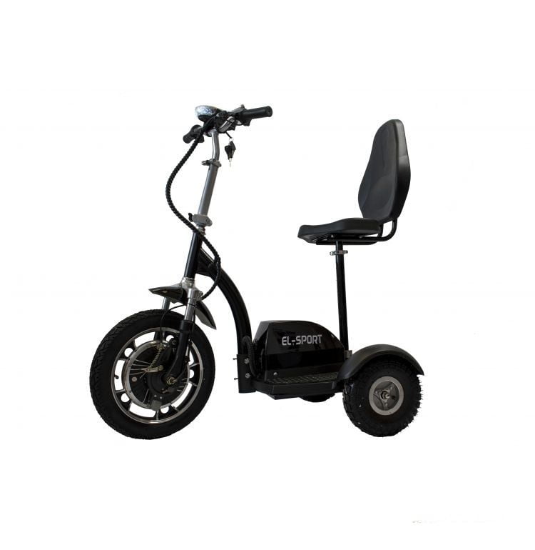 Электросамокат El-sport Zappy 500W 48V/12Ah (с передней вилкой и сиденьем) Электросамокат El-sport Zappy 500W 48V/12Ah (с передней вилкой и сиденьем)